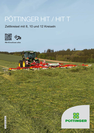 Voltafieni rotativi Pöttinger Hit 10.11 T