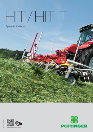 Voltafieni rotativi Pöttinger Hit 12.14 T