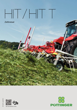 Voltafieni rotativi Pöttinger Hit 8.91