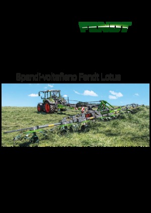 Voltafieni rotativi Fendt Lotus 1020 T