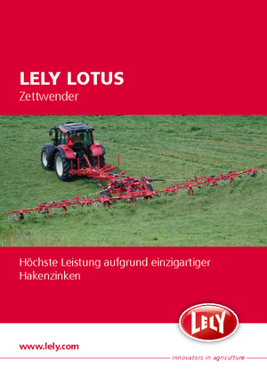 Voltafieni rotativi Lely Lotus 600 Stabilo AWS