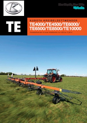 Voltafieni rotativi Kubota TE4555