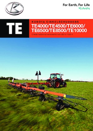 Voltafieni rotativi Kubota TE10514C