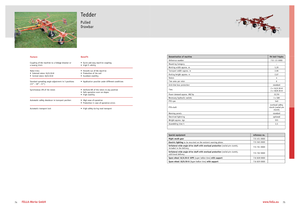 Voltafieni rotativi Fella TH 540 T Hydro