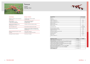 Voltafieni rotativi Fella TH 540 T Hydro