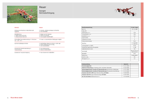 Voltafieni rotativi Fella TH 540 T Hydro