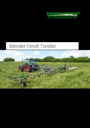 Voltafieni rotativi Fendt Twister 11010 DN