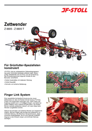 Voltafieni rotativi JF-Stoll Z 8805 T
