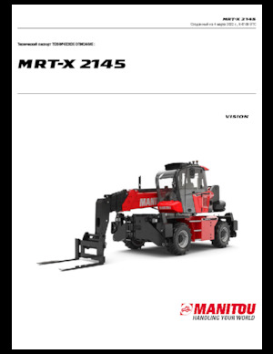 Sollevatori telescopici con torretta girevole Manitou MRT-X 2145