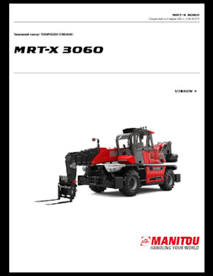 Sollevatori telescopici con torretta girevole Manitou MRT-X 3060