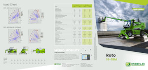 Sollevatori telescopici con torretta girevole Merlo Roto 40.16 EE