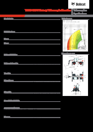 Sollevatori telescopici con torretta girevole Bobcat TR50.180