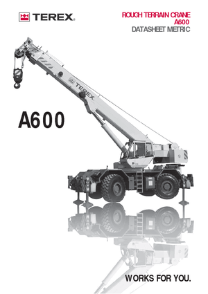 Gru fuoristrada Terex Bendini A 600