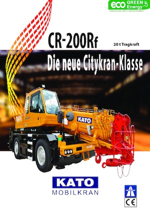 Gru fuoristrada Kato CR 200 Rf