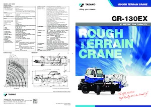 Gru fuoristrada Tadano GR-130EX