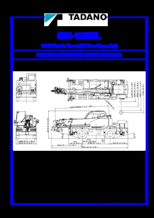 Gru fuoristrada Tadano GR-150XL-3