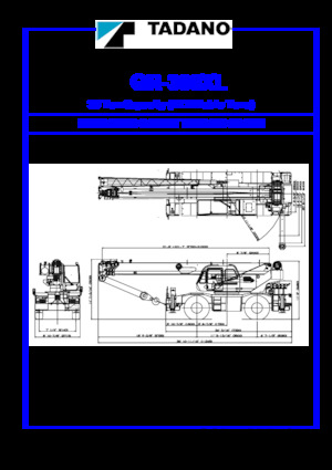 Gru fuoristrada Tadano GR-300XL