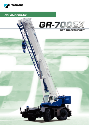 Gru fuoristrada Tadano GR 700 EX