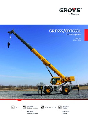 Gru fuoristrada Grove GRT655