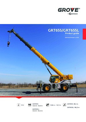 Gru fuoristrada Grove GRT655