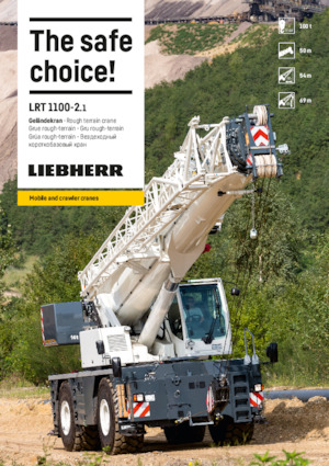 Gru fuoristrada Liebherr LRT 1100-2.1