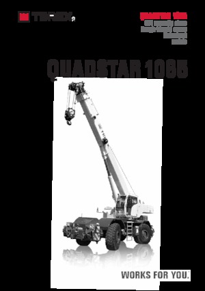 Gru fuoristrada TEREX CRANES Quadstar 1065