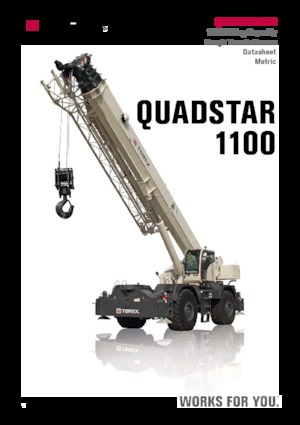 Gru fuoristrada TEREX CRANES Quadstar 1100
