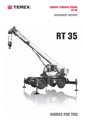 Gru fuoristrada Terex Bendini RT 35