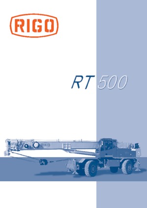 Gru fuoristrada RIGO RT 500