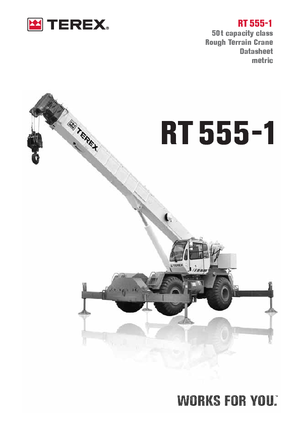 Gru fuoristrada Terex Bendini RT 555-1