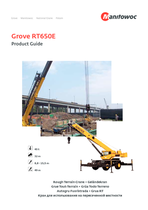 Gru fuoristrada Grove RT650E