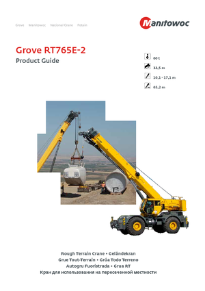 Gru fuoristrada Grove RT765E-2