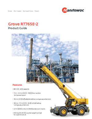Gru fuoristrada Grove RT765E-2