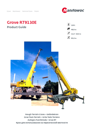Gru fuoristrada Grove RT 9130 E (4x4x4)