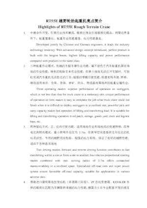 Gru fuoristrada XCMG RT55E