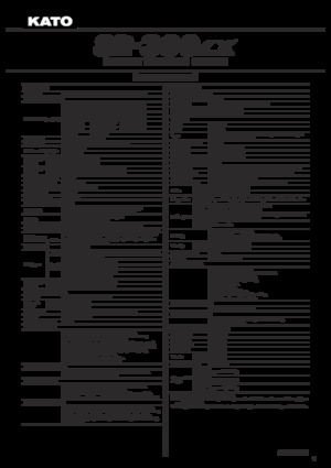 Gru fuoristrada Kato SR-300 LX