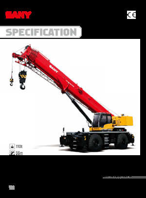 Gru fuoristrada Sany SRC1100T
