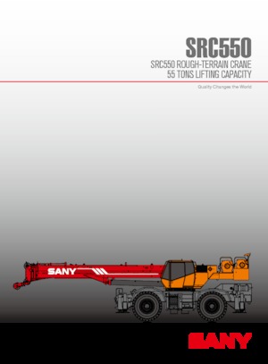 Gru fuoristrada Sany SRC550