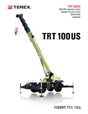 Gru fuoristrada TEREX CRANES TRT 100US