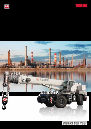 Gru fuoristrada TEREX CRANES TRT 80
