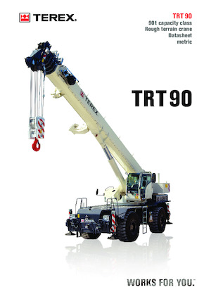 Gru fuoristrada TEREX CRANES TRT 90
