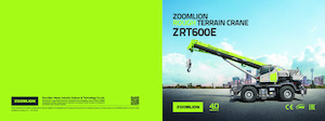 Gru fuoristrada Zoomlion ZRT600E