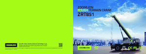 Gru fuoristrada Zoomlion ZRT851E