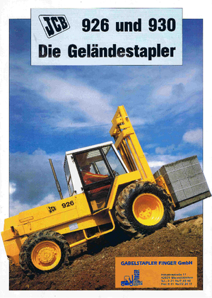 Carrelli elevatori fuoristrada JCB 926-2