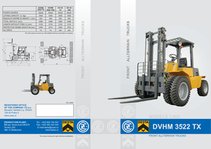 Carrelli elevatori fuoristrada Desta DVHM 3522 TX