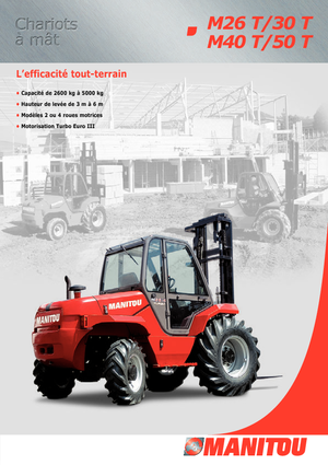 Carrelli elevatori fuoristrada Manitou M 50.4