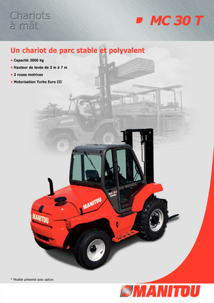 Carrelli elevatori fuoristrada Manitou MC 30