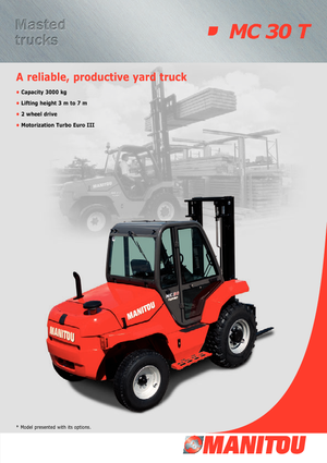 Carrelli elevatori fuoristrada Manitou MC 30