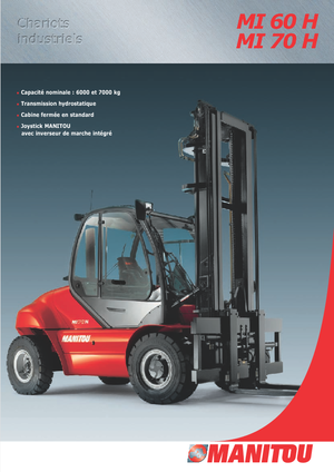 Carrelli elevatori frontali diesel Manitou MI 60 H