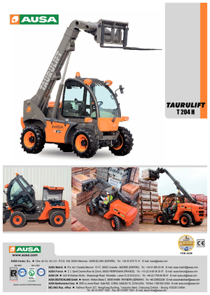 Carrelli elevatori fuoristrada Ausa T 204 H X4